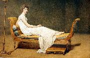 Jacques-Louis  David Portrait of Madame Recamier Spain oil painting artist